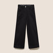 Pantalon magique coupe large l'unique noir femme