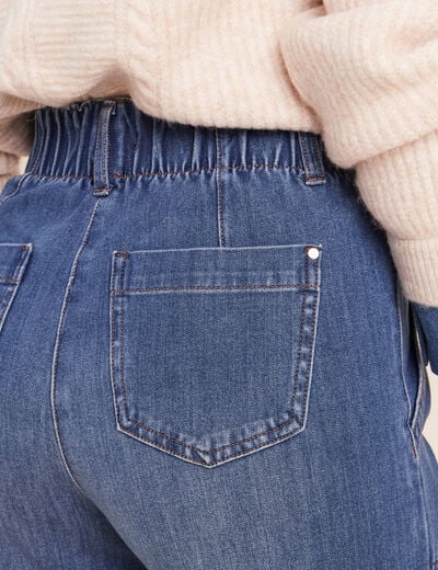 Jean denim denim stone femme