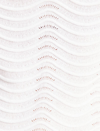 Polo manches courtes blanc femme