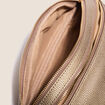 Sac banane zipp&eacute; couleur cuivre femme
