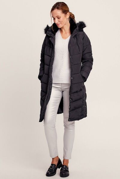 Pull manches longues gris argent femme