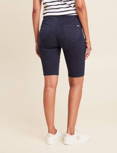 Bermuda magique Le L&eacute;ger bleu marine femme