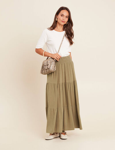 Jupe vert femme