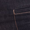 Jean raccourci coupe bootcut denim brut femme