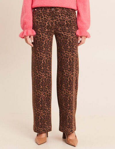 Pantalon Magique L'Enfilable marron femme