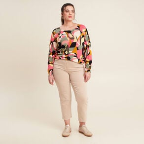 pull manches longues multicolore femme Pull manches longues multicolore femme