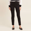 Pantalon tregging taille basculée noir femme