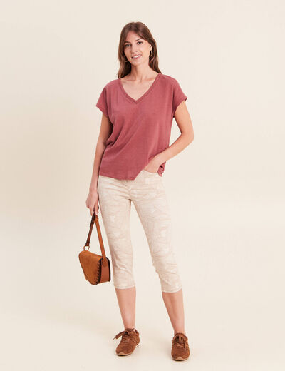 Pantalon magique le l&eacute;ger blanc femme