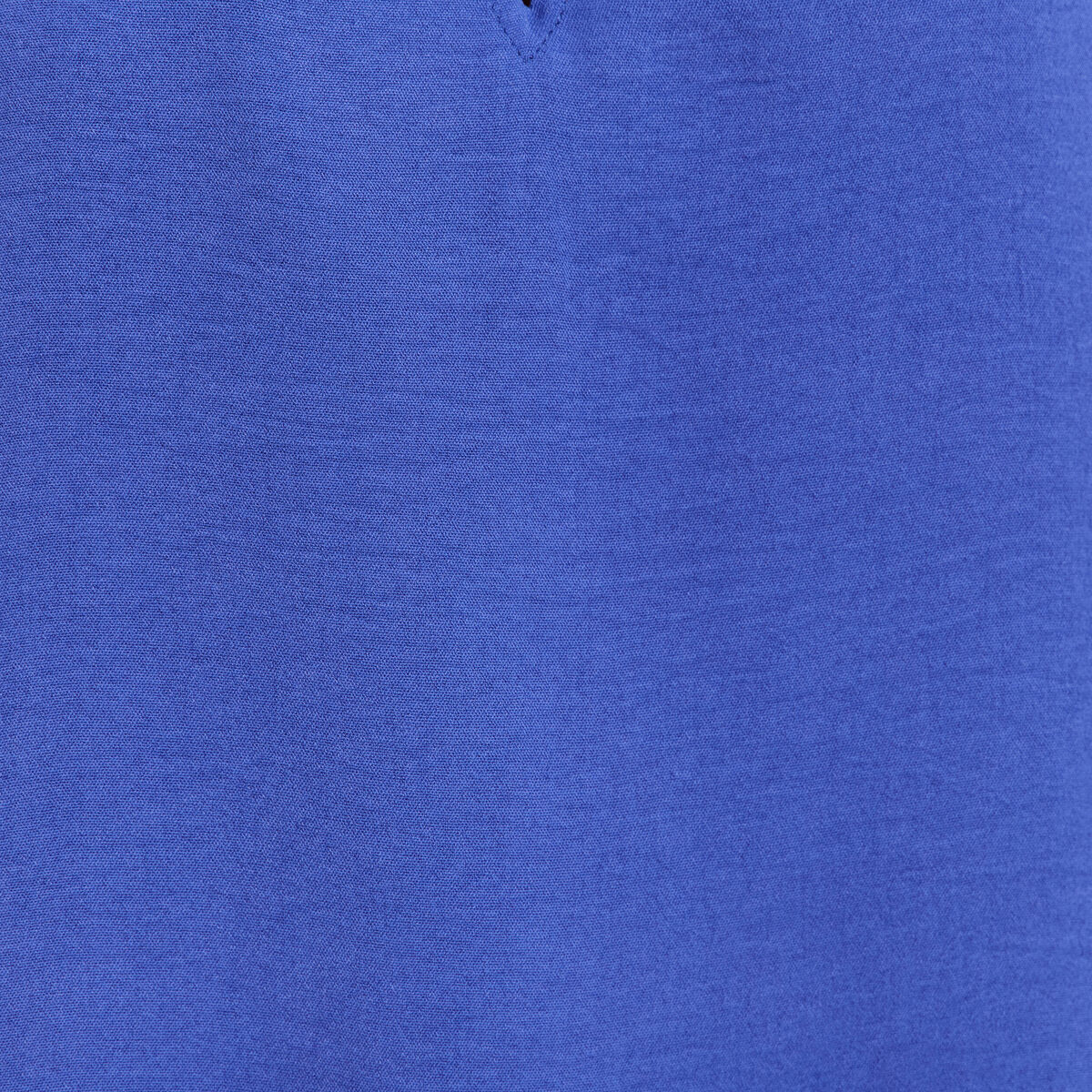 Blouse manches courtes bleu fonc&eacute; femme