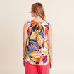 Blouse sans manches multicolore femme multicolore femme
