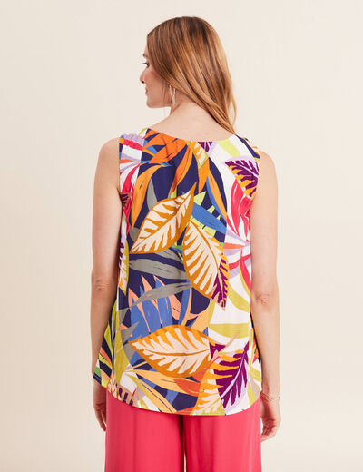 Blouse sans manches multicolore femme multicolore femme