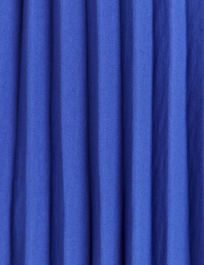 Robe longue &eacute;vas&eacute;e manches courtes bleu fonc&eacute; femme