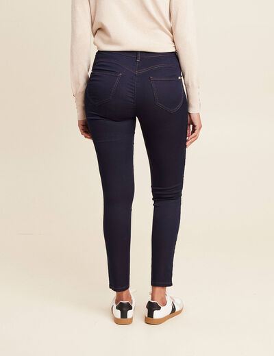 Jean magique Le L&eacute;ger coupe ajust&eacute;e denim brut femme