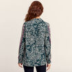 Chemise manches longues vert femme