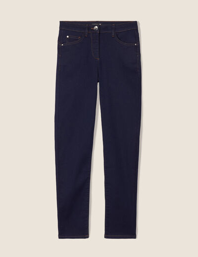 Jean magique Le L&eacute;ger ajust&eacute; 7/8&egrave;me denim brut femme