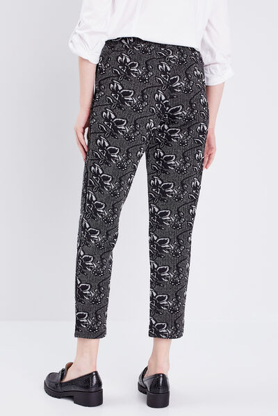 Pantalon jogging noir femme