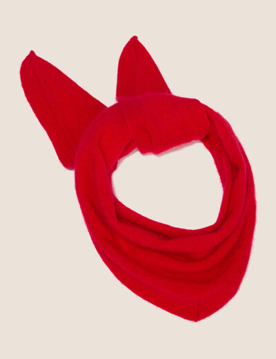 &Eacute;charpe rouge femme