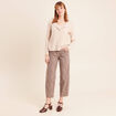 Ensemble doudou manches longues creme femme