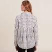 Chemise manches longues blanc femme