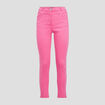 Pantalon ajust&eacute; rose fushia femme