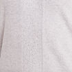 T-shirt manches longues gris clair femme