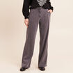 Jean denim gris femme