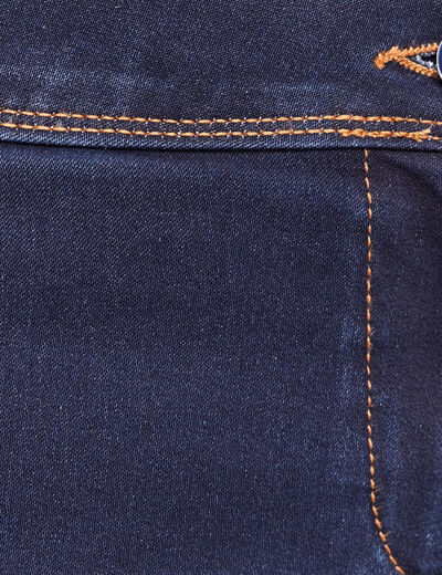 Jean bootcut taille haute denim brut femme