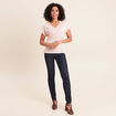 T-shirt manches courtes vieux rose femme