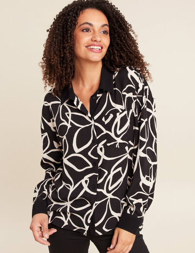 Chemisier, oversize, col de chemise, manches longues | tous les Chemisiers | Chemisiers