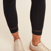 Pantalon legging 7/8ème noir femme