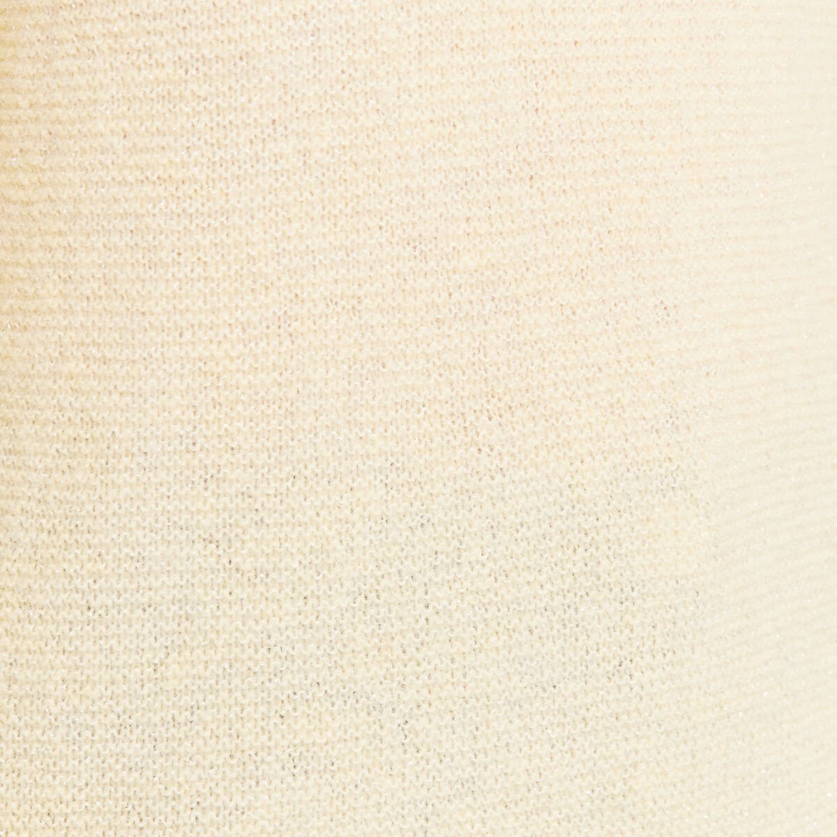 Pull confectionné en France jaune pastel femme