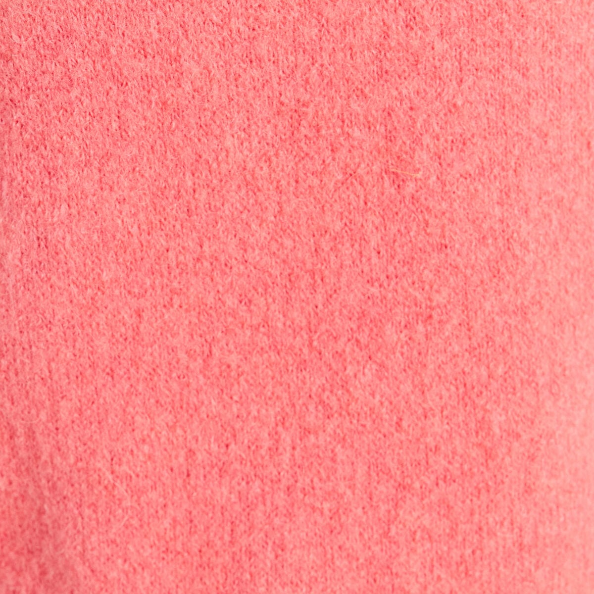 Pull col rond manches longues rose framboise femme