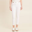 Pantalon magique Le L&eacute;ger coupe ajust&eacute;e blanc femme
