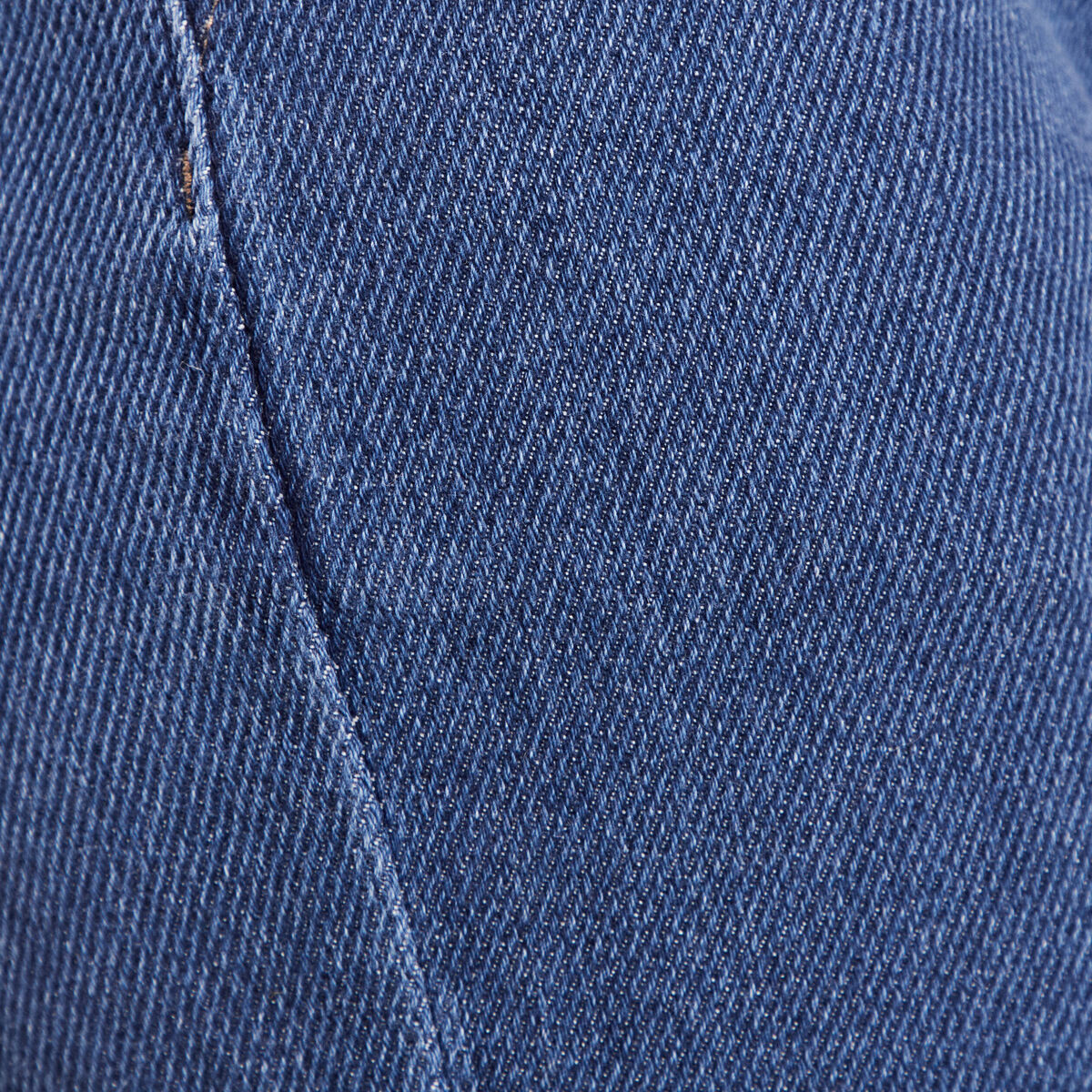 Jean large taille haute denim stone femme