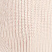 Pull manches longues creme femme