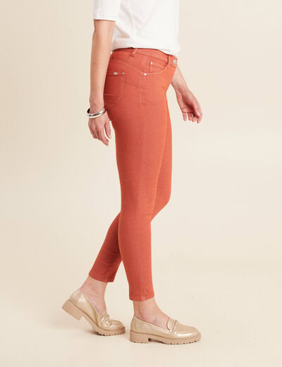 Pantalon magique Le L&eacute;ger coupe ajust&eacute;e vieux rose femme