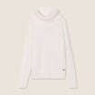 Pull manches longues ecru femme