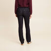 Jean bootcut taille standard denim brut femme