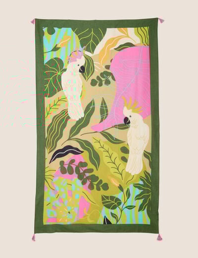 Paréo multicolore femme