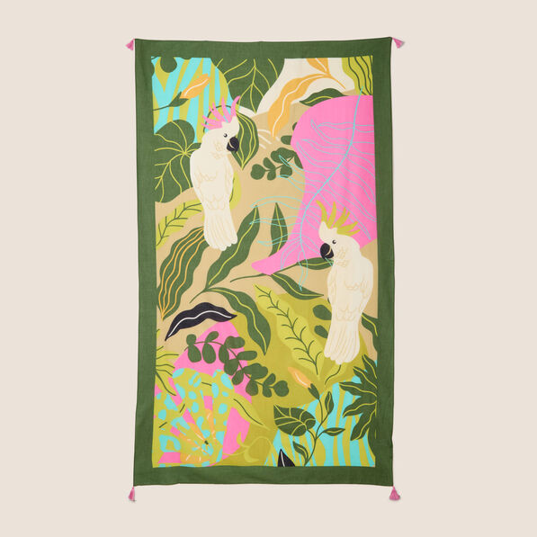 Paréo multicolore femme