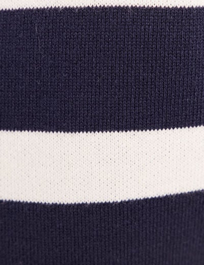 Veste r&eacute;versible en maille bleu femme