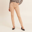 Jean magique ajusté taille standard sable femme