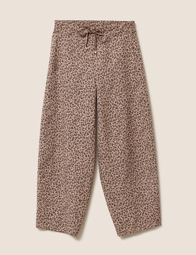 Pantalon marron femme