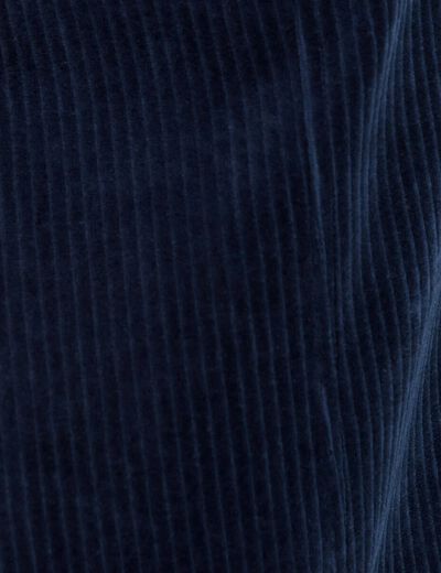 Robe droite velours bleu marine femme