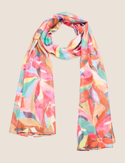 Foulard multicolore femme