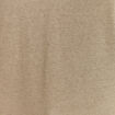 T-shirt col v manches courtes aspect lin vert kaki femme