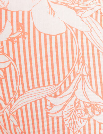Pantalon magique Le L&eacute;ger coupe ajust&eacute;e orange femme