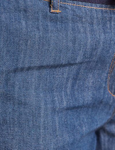Jean large et fluide denim stone femme