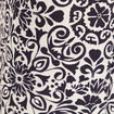 Pantalon 7/8ème taille haute bleu marine femme