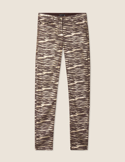 Pantalon magique L'Unique coupe ajust&eacute;e noir femme